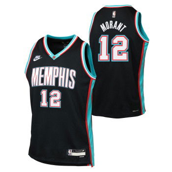 Maillot Nike NBA Ja Morant Memphis Grizzlies Hardwood Classics Enfants
