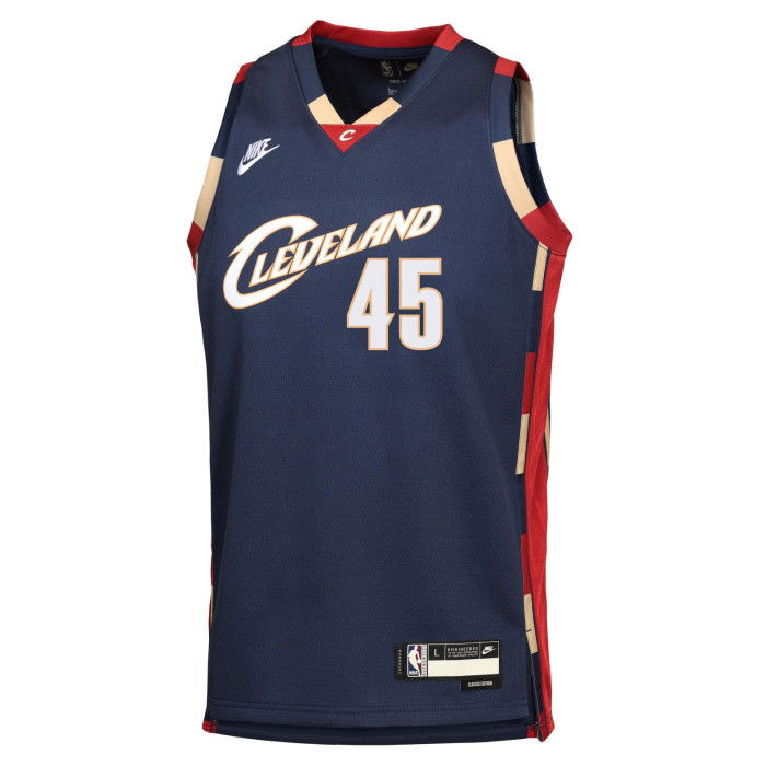 Μπλούζα Nike NBA Donovan Mitchell Cleveland Cavaliers Hardwood Classics για παιδιά