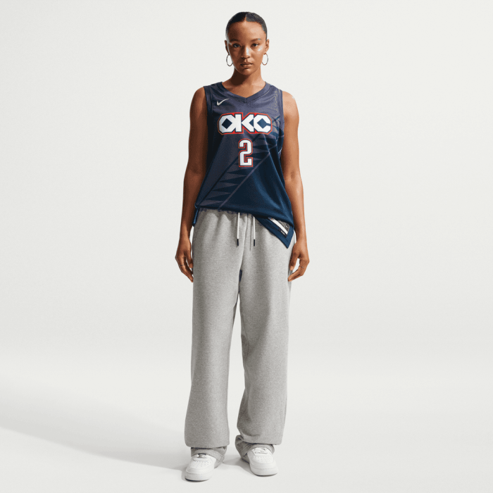 Maillot Nike NBA Shai Gilgeous-Alexander Oklahoma City Thunder City Edition 25 Swingman