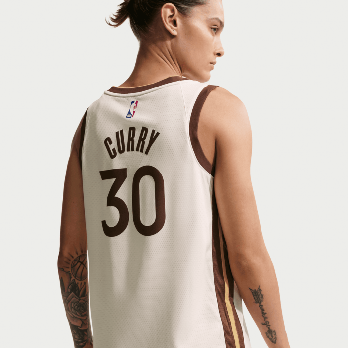 Maillot Nike NBA Stephen Curry Golden State Warriors City Edition 25 Swingman
