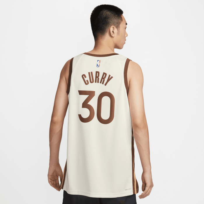 Maillot Nike NBA Stephen Curry Golden State Warriors City Edition 25 Swingman