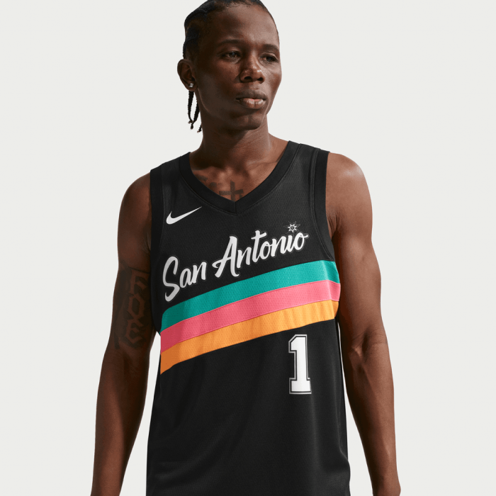 Maillot Nike NBA Victor Wembanyama San Antonio Spurs City Edition Swingman