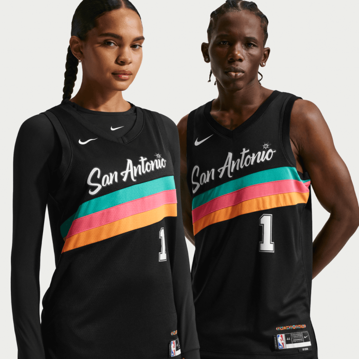 Maillot Nike NBA Victor Wembanyama San Antonio Spurs City Edition Swingman