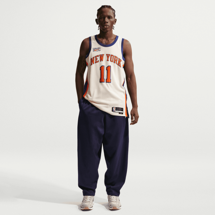 Maillot Nike NBA Jalen Brunson New York Knicks City Edition 25 Swingman