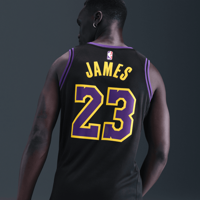 Maillot NBA Lebron James Los Angeles Lakers Nike City Edition