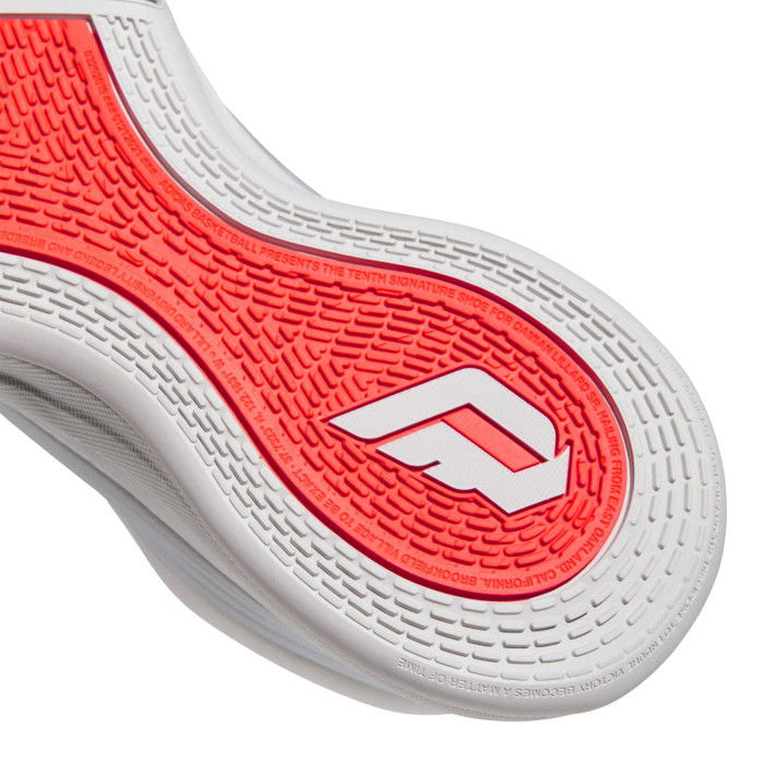 adidas Dame 10 Silver Metallic