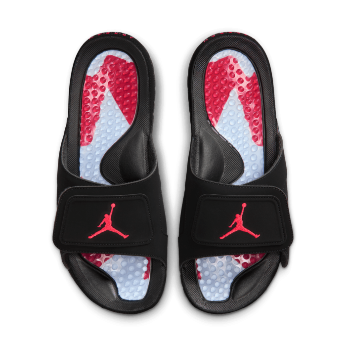 Claquettes Jordan Hydro 6 Retro Black Infrared