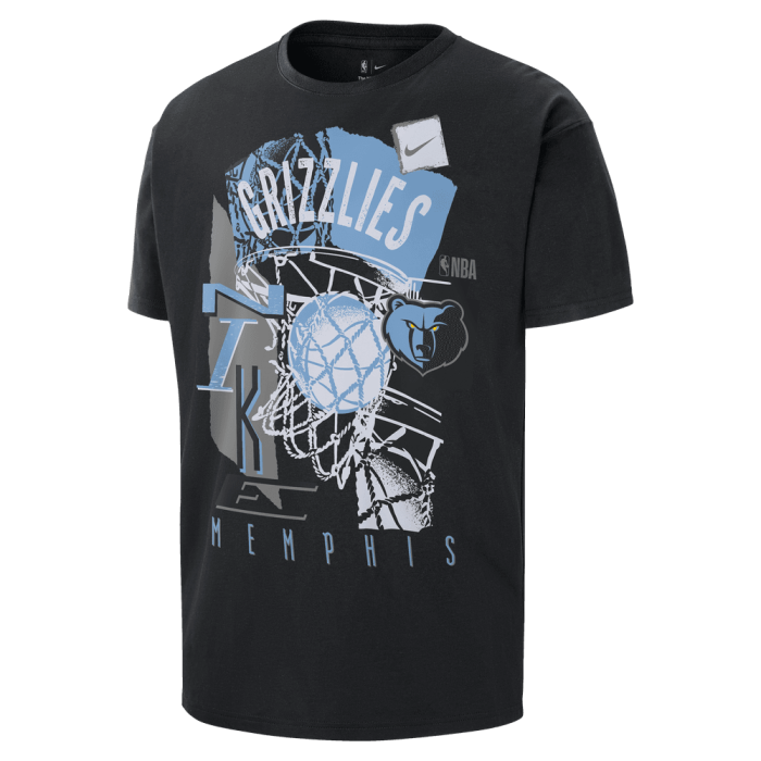 T-shirt NBA Memphis Grizzlies Courtside black