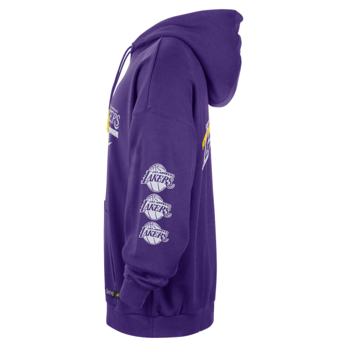 Sweat Nike NBA Los Angeles Lakers Courtside field purple