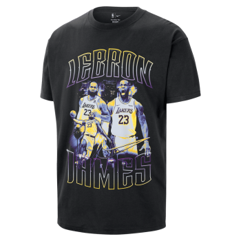 T-shirt LeBron James Los Angeles Lakers NBA Courtsideblack