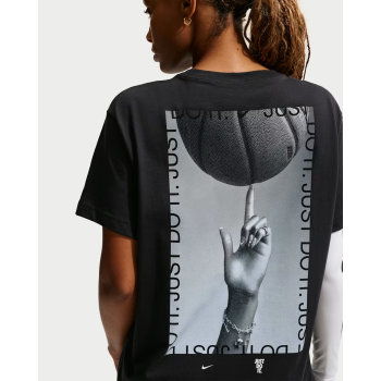 T-shirt Femmes Nike JDI Basketball Ball Spin black