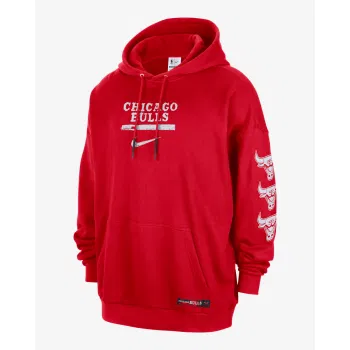 Sweat Nike NBA Chicago Bulls Courtside Club Premium university red