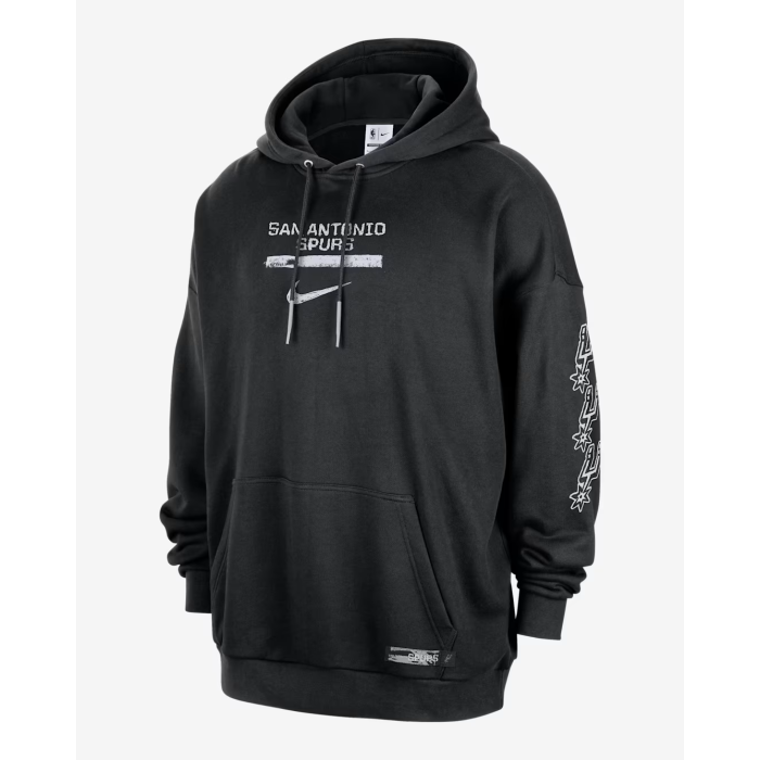 Sweat Nike NBA San Antonio Spurs Courtside Club Premium black