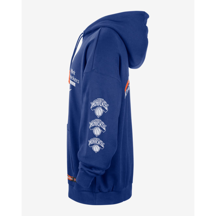 Sweat Nike NBA New York Knicks Courtside Club Premium rush blue