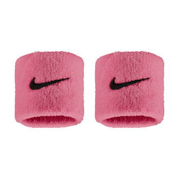 Poignets éponges Nike Swoosh Classic Wristbands 2pk Peony/black