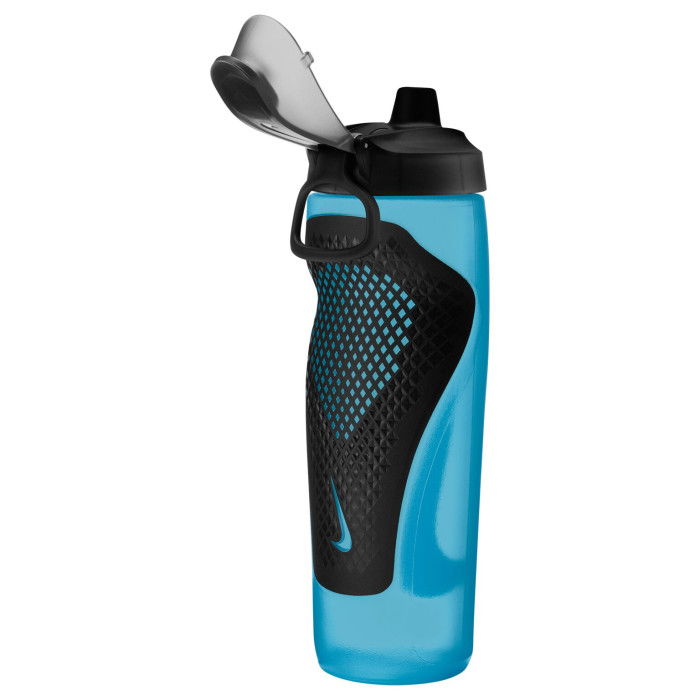 Gourde Nike Refuel Bottle Locking Lid 24 Oz Baltic Blue/black/black Iridescent