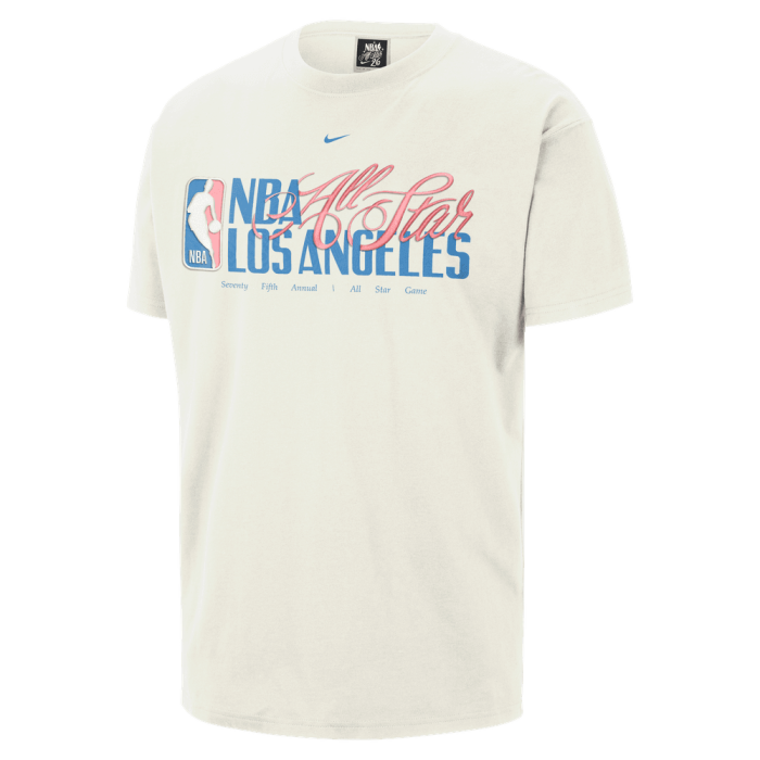 T-shirt NBA All-Star Weekend 2026 Nike sail