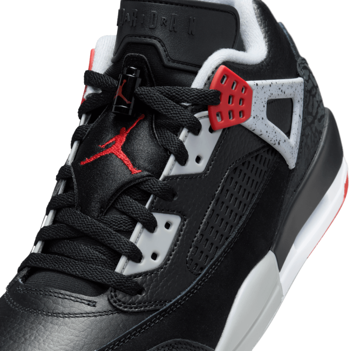 Jordan Spizike Low black/gym red-wolf grey-white