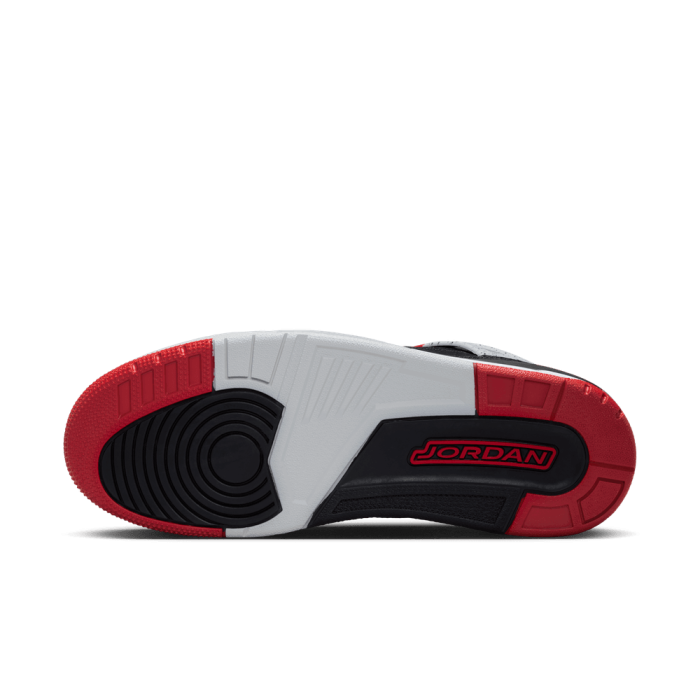 Jordan Spizike Low black/gym red-wolf grey-white