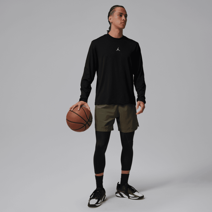 T-shirt à manches longues Jordan Sport Essentials black