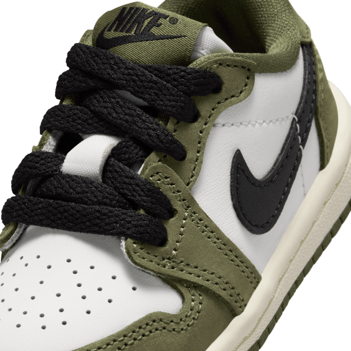 Air Jordan 1 Retro Low OG Medium Olive Bébés TD