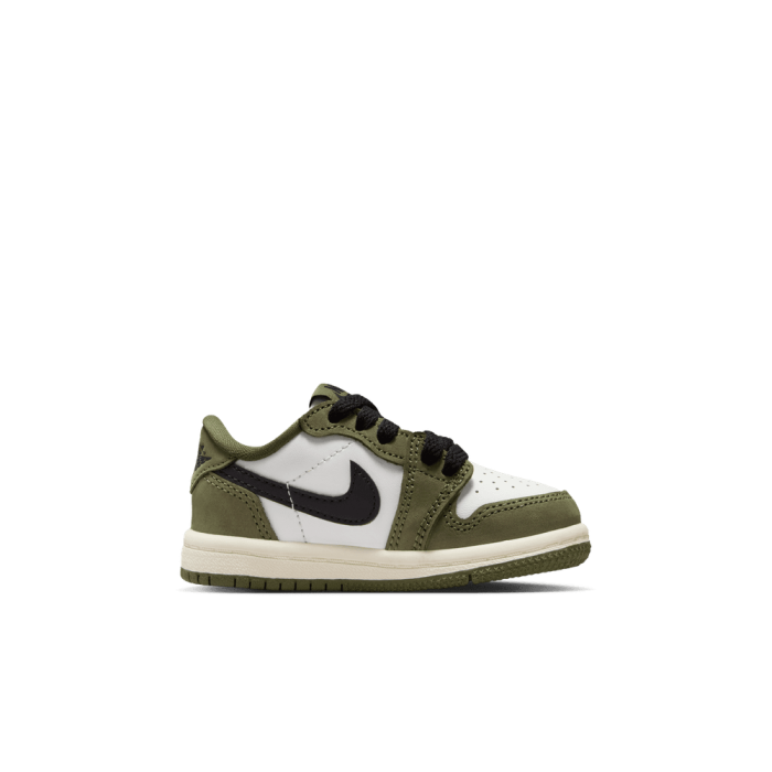 Air Jordan 1 Retro Low OG Medium Olive Bébés TD