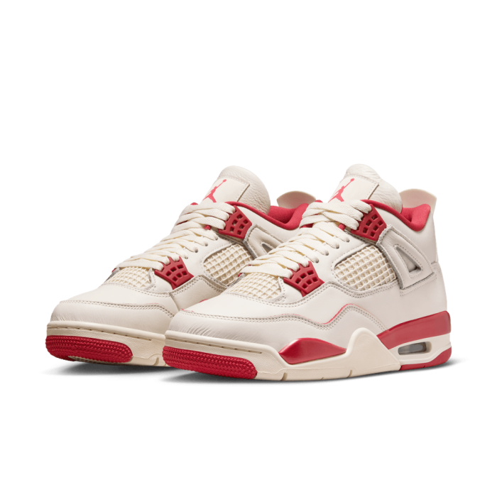 Air Jordan 4 Retro WMNS Valentine's Day Sierra Red