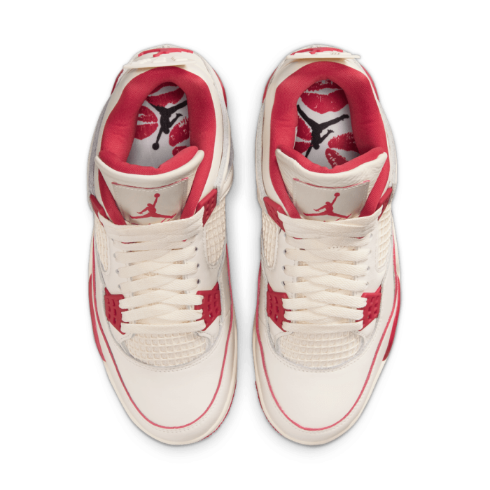 Air Jordan 4 Retro WMNS Valentine's Day Sierra Red