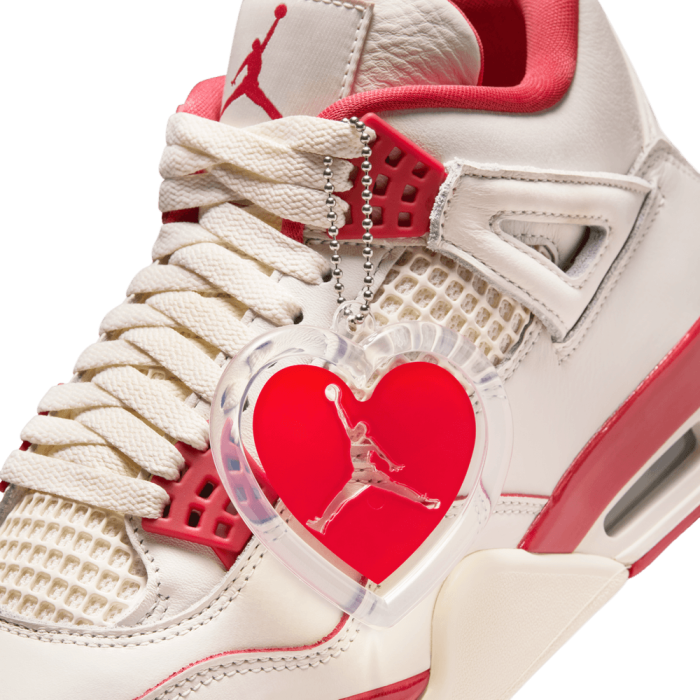 Air Jordan 4 Retro WMNS Valentine's Day Sierra Red