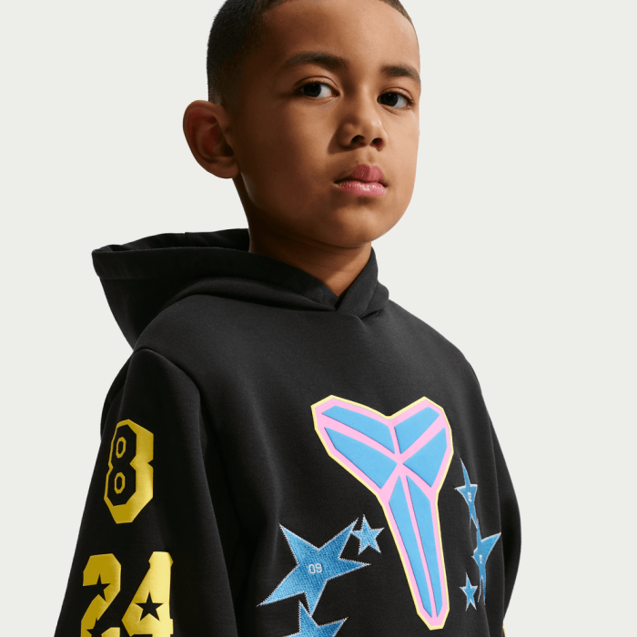 Sweat à capuche Nike Kobe Fleece ASW black