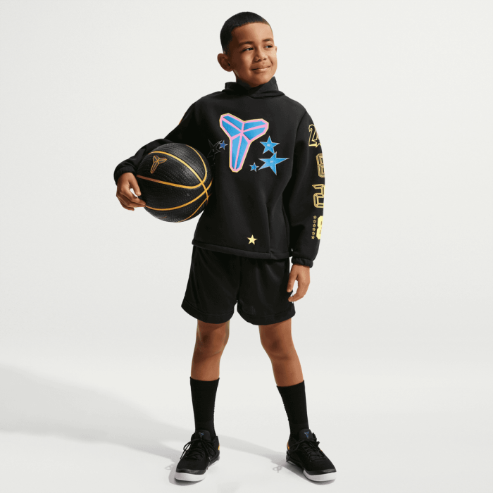 Sweat à capuche Nike Kobe Fleece ASW black