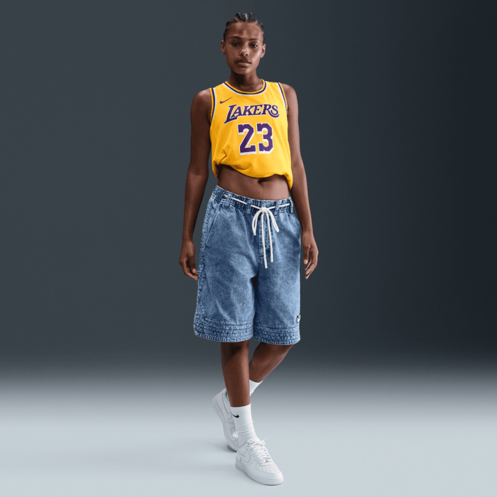 Maillot NBA Lebron James Los Angeles Lakers Icon Edition 2023/2024 23