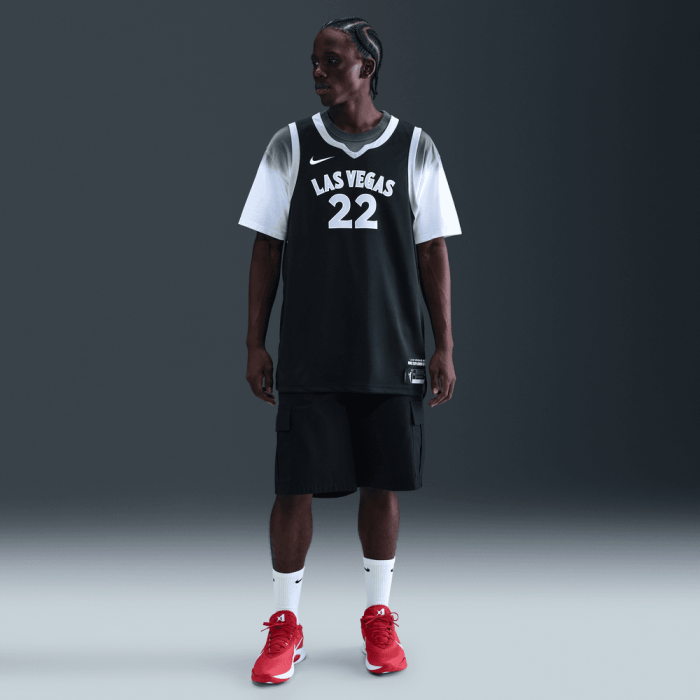 Maillot Nike WNBA A'ja Wilson Las Vegas Aces 