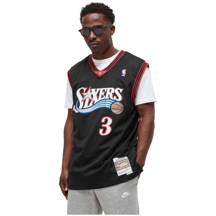 Maillot NBA Allen Iverson Philadelphia 76ers 2000-01 Swingman Mitchell&Ness