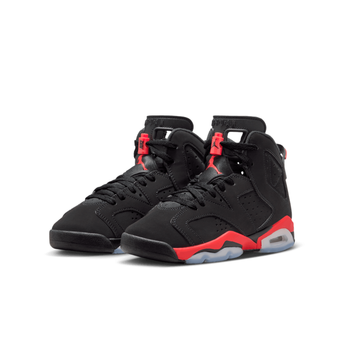 Air Jordan 6 Retro Infrared Salesman Enfants GS