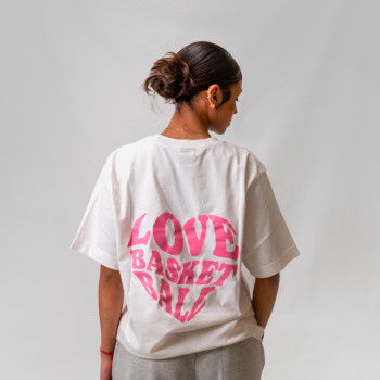 T-shirt b4b "One Love" Off-White