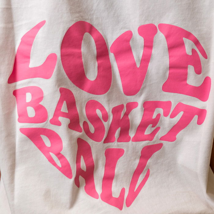 T-shirt b4b "One Love" Off-White