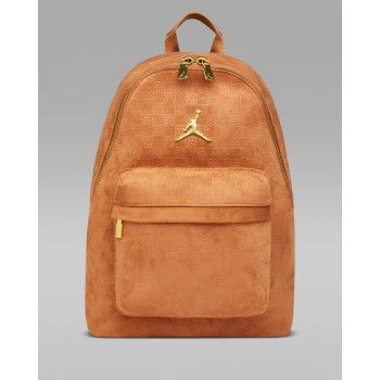 Sac à dos Jordan Jam Suede Monogram Backpack Cognac