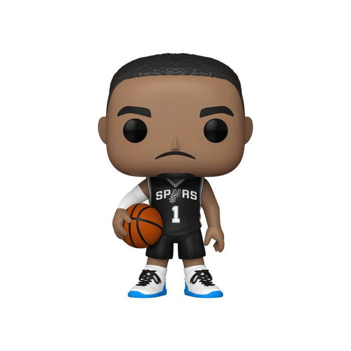 Figurine POP! Victor Wembanyama San Antonio Spurs - NBA Legends - 9 Cm - noir