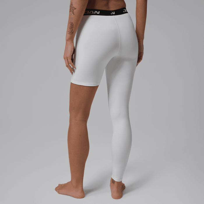 Collant Jordan Sport Single Leg femmes white/black