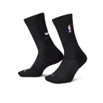 Color Noir du produit Chaussettes Nike NBA Unicorn Crew black white