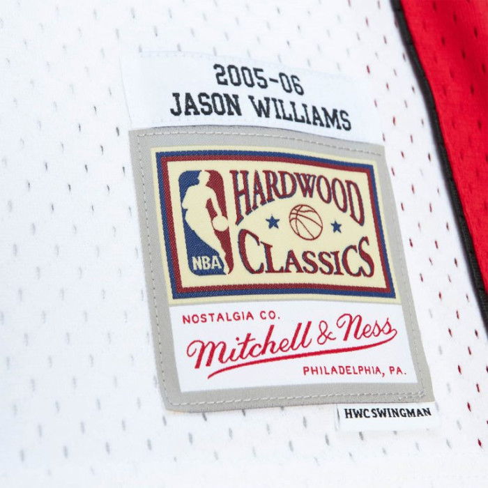 Maillot NBA Jason Williams Miami Heat 2005 Mitchell&ness White