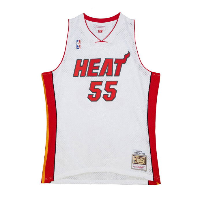 Maillot NBA Jason Williams Miami Heat 2005 Mitchell&ness White