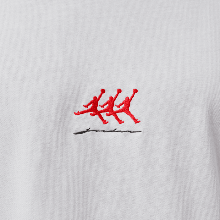 T-shirt Jordan Flight Oversized white