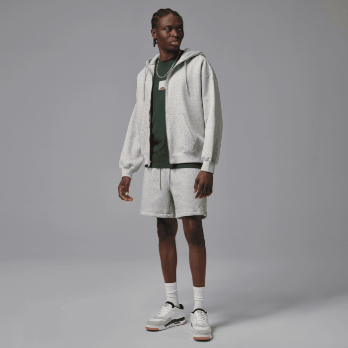 Short Jordan Brooklyn Fleece grey heather