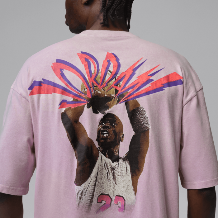 T-shirt Jordan Flight iced carmine