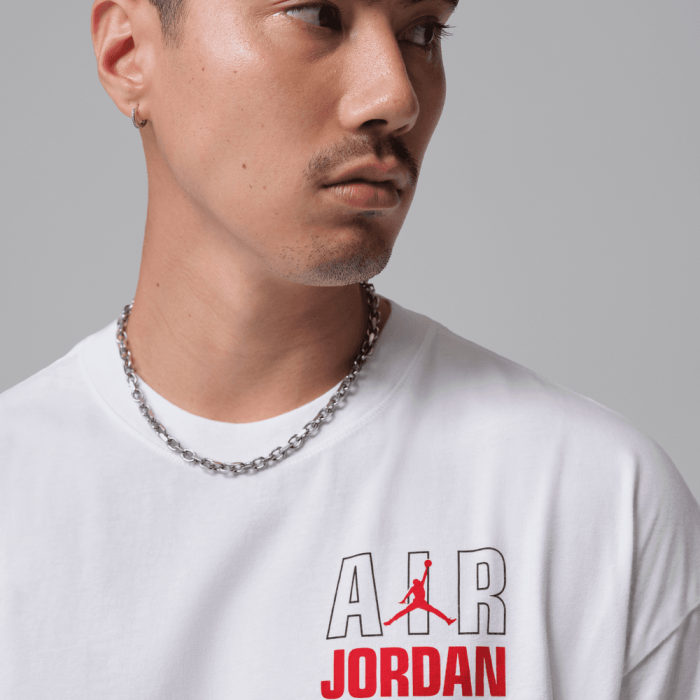 T-shirt Jordan Flight white
