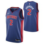 Color Bleu du produit Maillot NBA enfant Cade Cunningham Detroit Pistons...