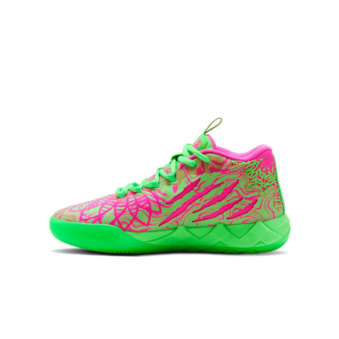 Puma MB.01234 Mash-Up Fluro Green Enfants GS