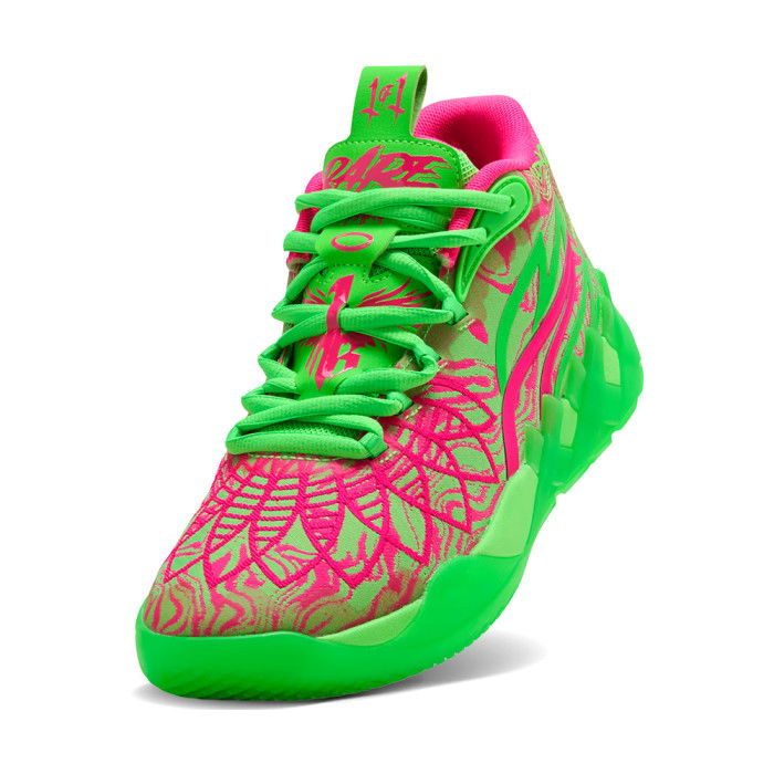 Puma MB.01234 Mash-Up Fluro Green Enfants GS